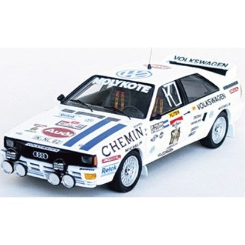 【予約安心出荷】[MDL] 1/43 アウディ クワトロ 1983年 ラリーアルゼンチン #64 Di Palma/Nestor Straimel 完成品 ミニカー(RRar03) Trofeu(トロフュー)(2026年4月)