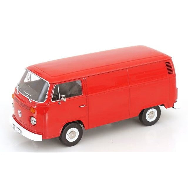 【予約安心出荷】[MDL] 1/18 VW T2b Kastenwagen(カステンワーゲン) 1972 レッド 完成品 ミニカー(KKDC181413) KK scale(ケーケースケール)(2026年9月)