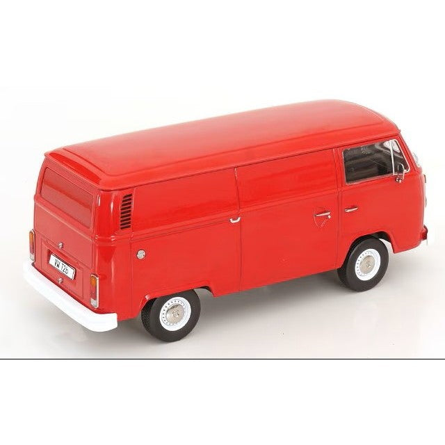 【予約安心出荷】[MDL] 1/18 VW T2b Kastenwagen(カステンワーゲン) 1972 レッド 完成品 ミニカー(KKDC181413) KK scale(ケーケースケール)(2026年9月)