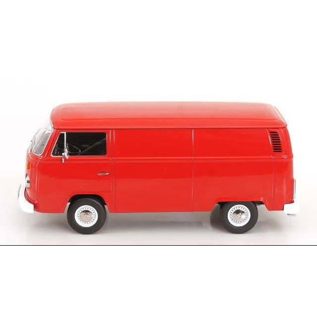 【予約安心出荷】[MDL] 1/18 VW T2b Kastenwagen(カステンワーゲン) 1972 レッド 完成品 ミニカー(KKDC181413) KK scale(ケーケースケール)(2026年9月)