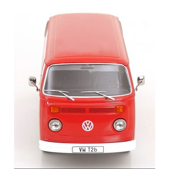 【予約安心出荷】[MDL] 1/18 VW T2b Kastenwagen(カステンワーゲン) 1972 レッド 完成品 ミニカー(KKDC181413) KK scale(ケーケースケール)(2026年9月)