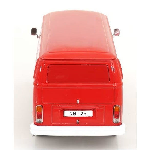 【予約安心出荷】[MDL] 1/18 VW T2b Kastenwagen(カステンワーゲン) 1972 レッド 完成品 ミニカー(KKDC181413) KK scale(ケーケースケール)(2026年9月)