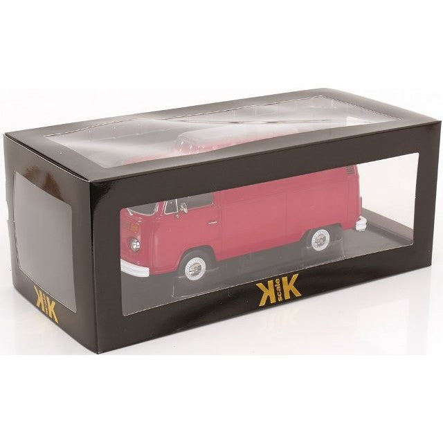 【予約安心出荷】[MDL] 1/18 VW T2b Kastenwagen(カステンワーゲン) 1972 レッド 完成品 ミニカー(KKDC181413) KK scale(ケーケースケール)(2026年9月)