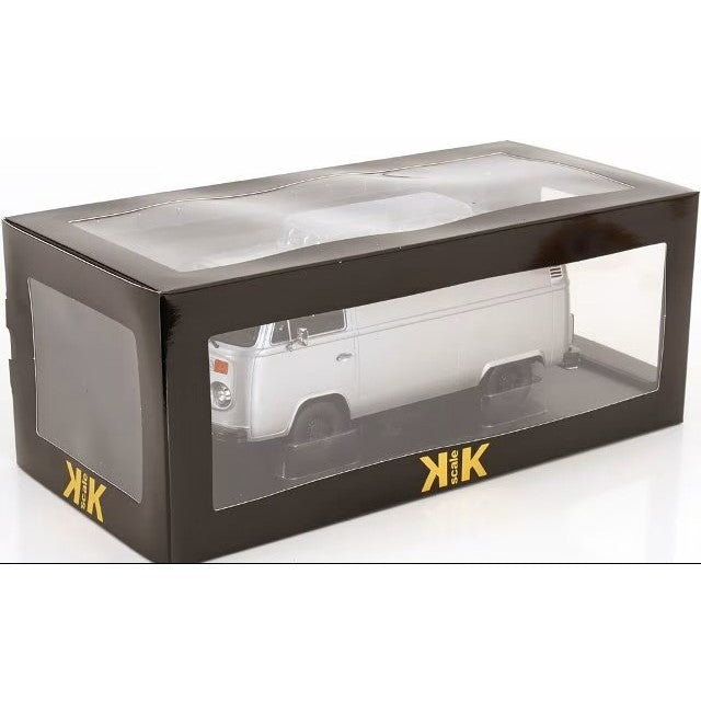 【予約安心出荷】[MDL] 1/18 VW T2b Kastenwagen(カステンワーゲン) 1972 シルバー 完成品 ミニカー(KKDC181417) KK scale(ケーケースケール)(2026年9月)