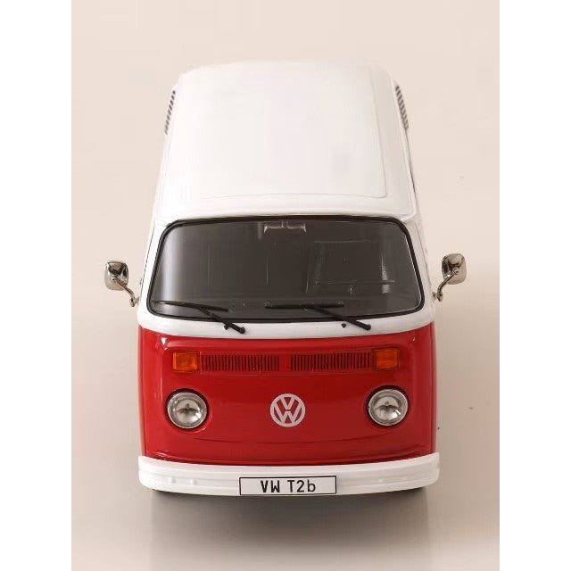 【予約安心出荷】[MDL] 1/18 VW Bus T2b 1972 Fuchs-Rims レッド/ホワイト 完成品 ミニカー(KKDC181363F) KK scale(ケーケースケール)(2026年9月)