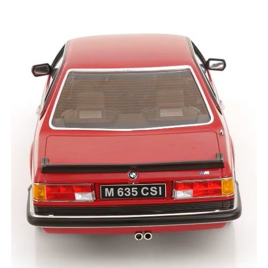 【予約安心出荷】[MDL] 1/12 BMW M635 CSI 1987 Alpina Rims レッド 完成品 ミニカー(KKDC120165A) KK scale(ケーケースケール)(2026年9月)