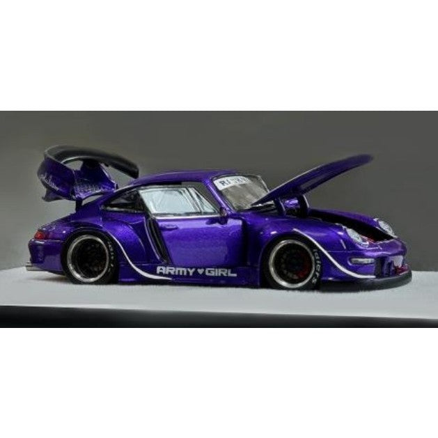 【予約安心出荷】[MDL] 1/64 RWB 993 Purple Metallic 完成品 ミニカー(PGM-640314-1) PGM(プライベートグッズモデル)(2026年7月)