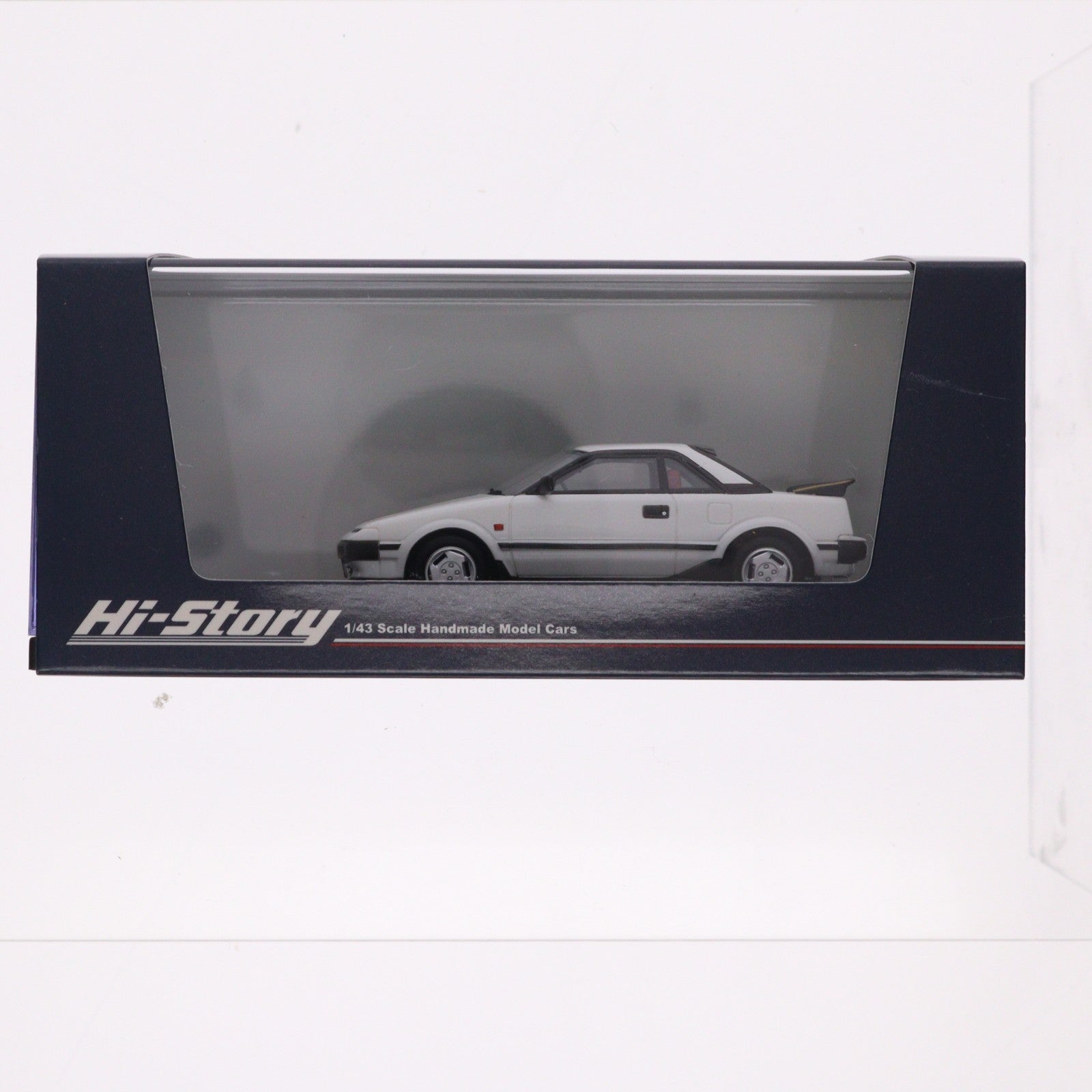 【中古即納】[MDL] 1/43 Toyota MR2 G-Limited 1984(スーパーホワイトII) 完成品 ミニカー(HS448WH) ハイストーリー(20240218)
