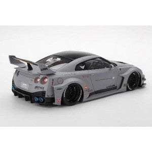 【予約安心出荷】[MDL] 1/18 LB-Silhouette WORKS GT Nissan 35GT-RR バージョン1 マットグレー 完成品 ミニカー(TS0633) TOP SPEED(トップスピード)(2026年6月)