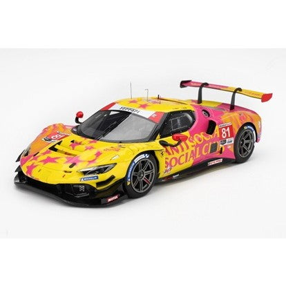 【予約安心出荷】[MDL] BBR COMPETITION Series 1/18 フェラーリ 296 GT3 IMSA ラグナ・セカ 2025 #81 Dragon Speed 完成品 ミニカー(CS18016) BBR(2026年7月)