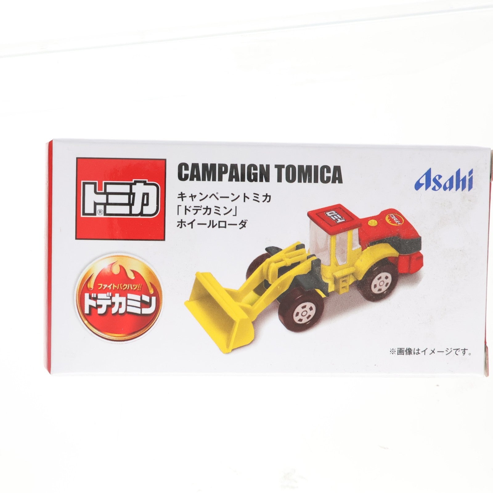 【中古即納】[MDL] キャンペーントミカ 「ドデカミン」ホイールローダー アサヒ飲料・セブンイレブンオリジナルキャンペーン購入品 完成品 ミニカー タカラトミー(20260304)