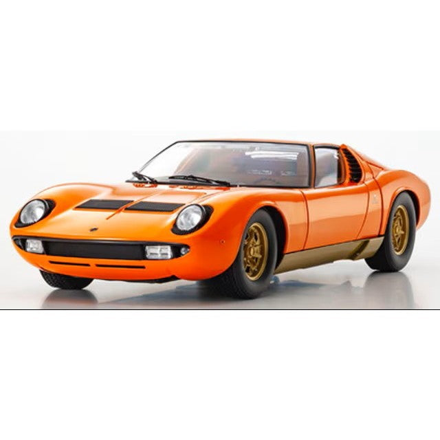 【予約安心出荷】[MDL] KYOSHOオリジナル 1/12 ランボルギーニ ミウラ P400 (オレンジ) 完成品 ミニカー(KS08621PB) 京商(2026年10月)