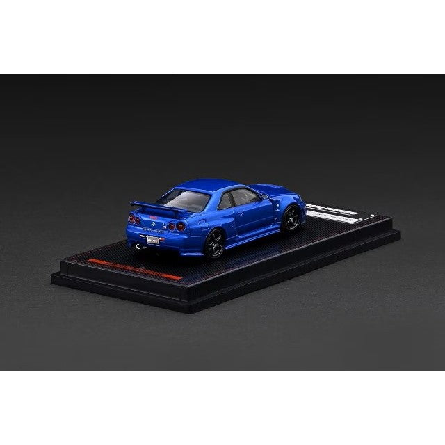 【予約安心出荷】[MDL] 1/64 Nissan Skyline(スカイライン) GT-R (BNR34) NISMO(ニスモ) customized Blue Metallic 完成品 ミニカー(IG4174) ignition model(イグニッションモデル)(2026年10月)