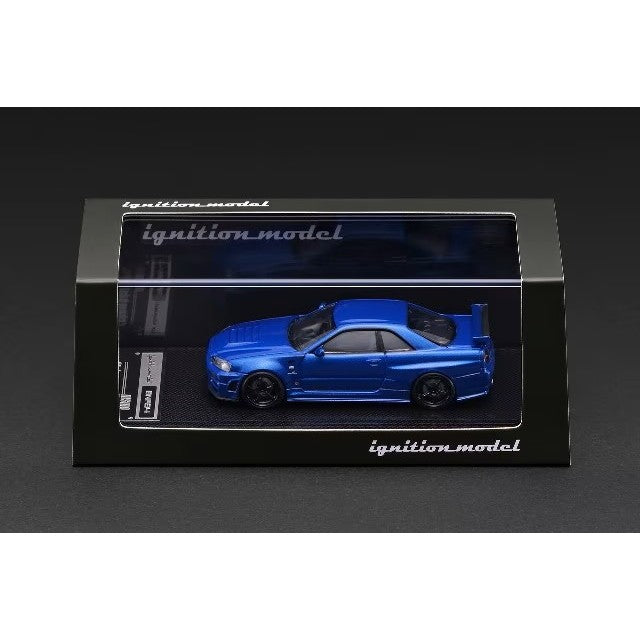 【予約安心出荷】[MDL] 1/64 Nissan Skyline(スカイライン) GT-R (BNR34) NISMO(ニスモ) customized Blue Metallic 完成品 ミニカー(IG4174) ignition model(イグニッションモデル)(2026年10月)