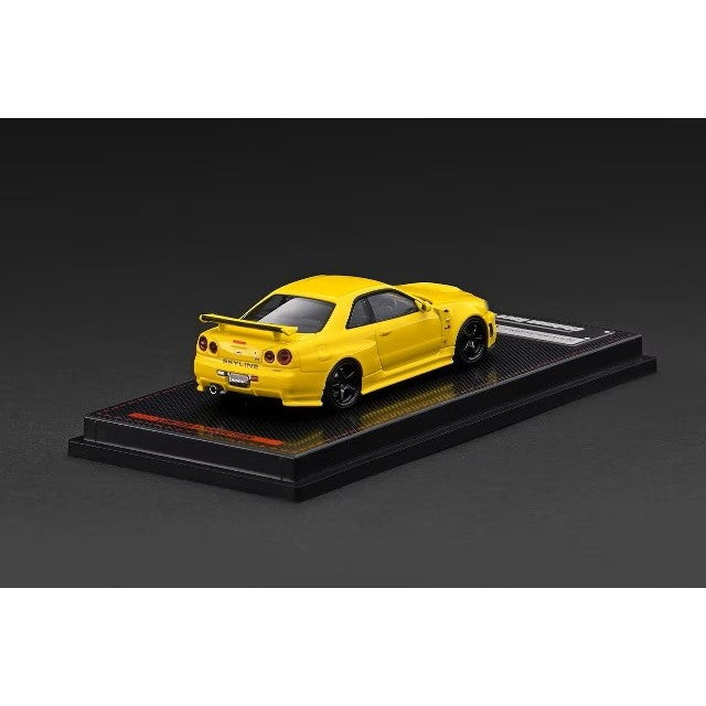 【予約安心出荷】[MDL] 1/64 Nissan Skyline(スカイライン) GT-R (BNR34) NISMO(ニスモ) customized Yellow 完成品 ミニカー(IG4176) ignition model(イグニッションモデル)(2026年11月)