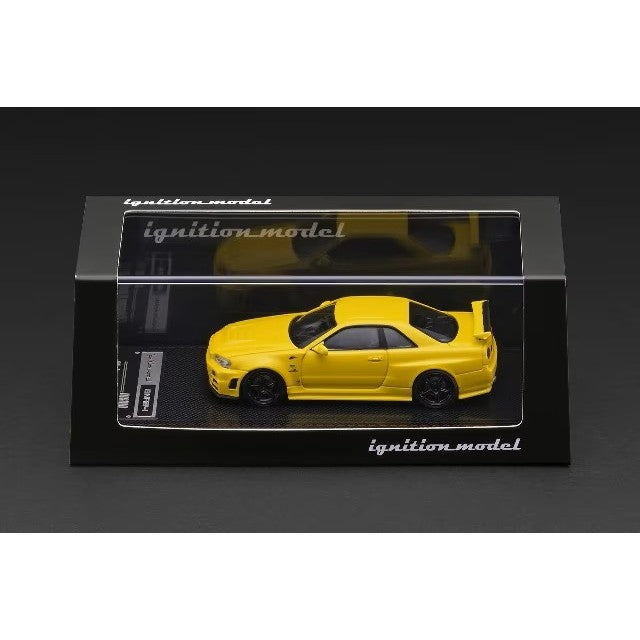 【予約安心出荷】[MDL] 1/64 Nissan Skyline(スカイライン) GT-R (BNR34) NISMO(ニスモ) customized Yellow 完成品 ミニカー(IG4176) ignition model(イグニッションモデル)(2026年11月)