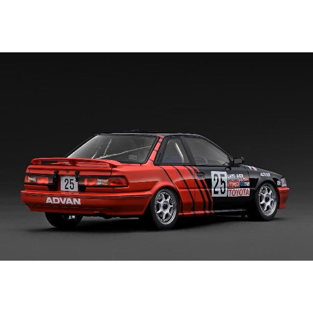 【予約安心出荷】[MDL] 1/18 ADVAN COROLLA LEVIN(アドバン カローラレビン) (#25)1991 JTC 完成品 ミニカー(IG3866) ignition model(イグニッションモデル)(2026年10月)