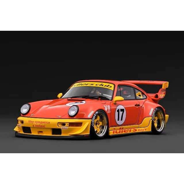 【予約安心出荷】[MDL] 1/18 RWB 964 Red / Yellow 完成品 ミニカー(IG3948) ignition model(イグニッションモデル)(2026年10月)
