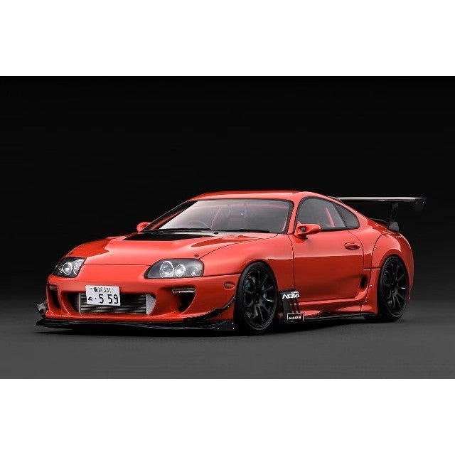 【新品】【お取り寄せ】[MDL] 1/18 Toyota Supra(トヨタ スープラ) RZ (JZA80) ORIDO-STREET Ver.Red 完成品 ミニカー(IG3885) ignition model(イグニッションモデル)(20260822)