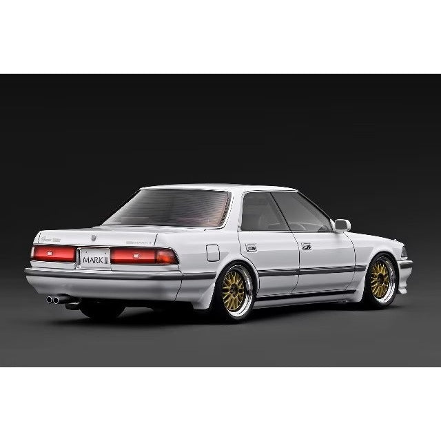 【予約安心出荷】[MDL] 1/18 TOYOTA MARKII2.5 Grande LIMITED(トヨタ マーク2 2.5 グランデ リミテッド) (JZX81) White 完成品 ミニカー(IG3854) ignition model(イグニッションモデル)(2026年10月)