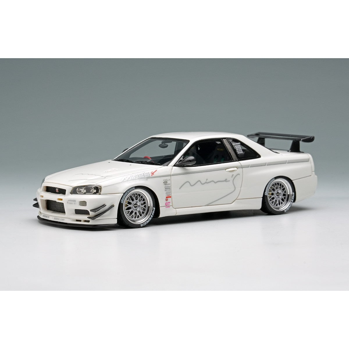 【予約安心出荷】[MDL] 1/43 マインズ スカイライン GT-R(BNR34) V-spec N1(BBSホイール) Time Attack in USA 完成品 ミニカー(EM699) EIDOLON(アイドロン)(2026年7月)