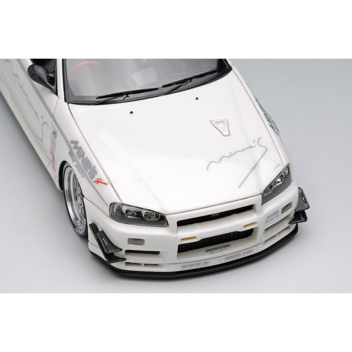 【予約安心出荷】[MDL] 1/43 マインズ スカイライン GT-R(BNR34) V-spec N1(BBSホイール) Time Attack in USA 完成品 ミニカー(EM699) EIDOLON(アイドロン)(2026年7月)