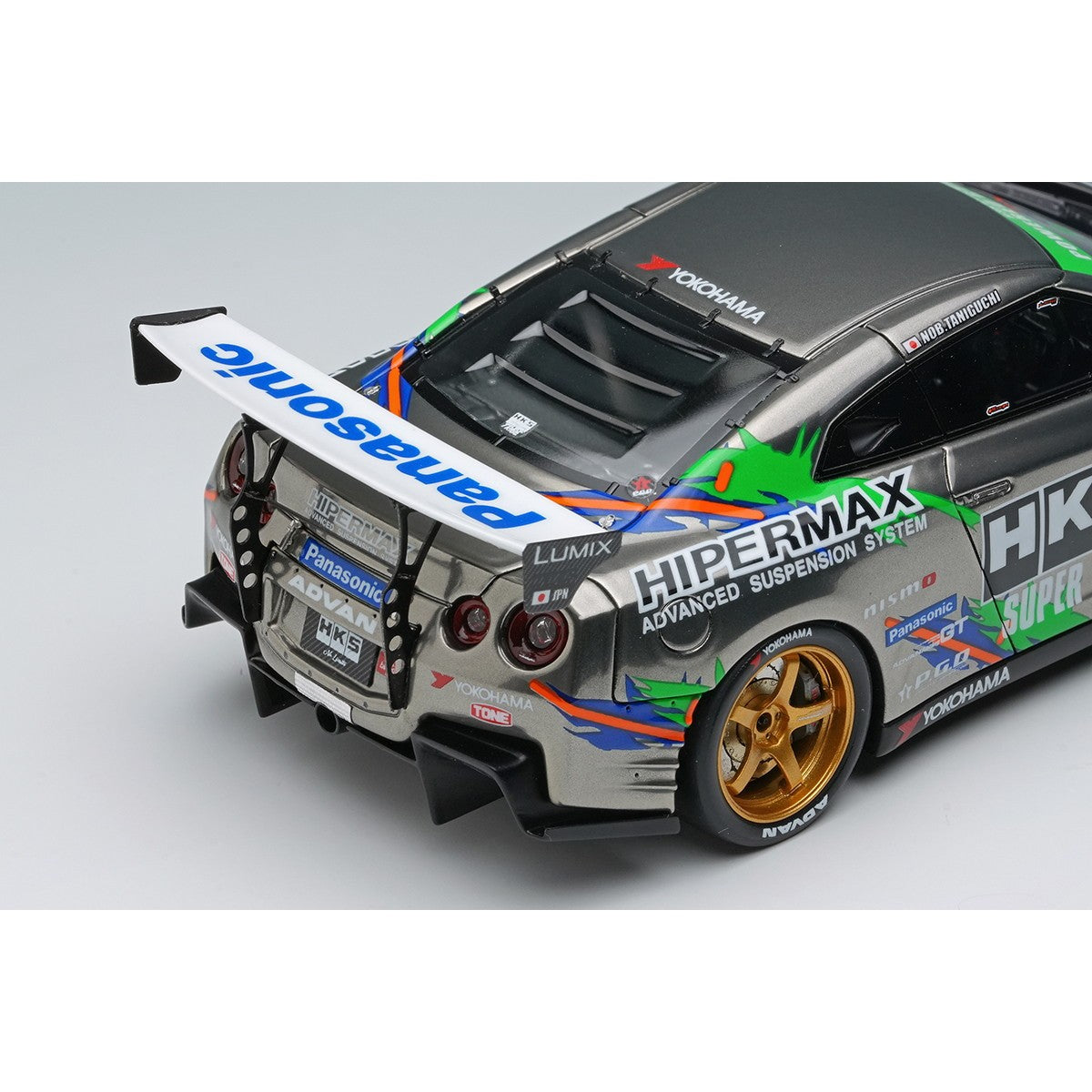 【予約安心出荷】[MDL] 1/43 HKS レーシングパフォーマー GT1000+ 2025 ブラッククローム / HKSリバリー 完成品 ミニカー(EM823) EIDOLON(アイドロン)(2026年7月)