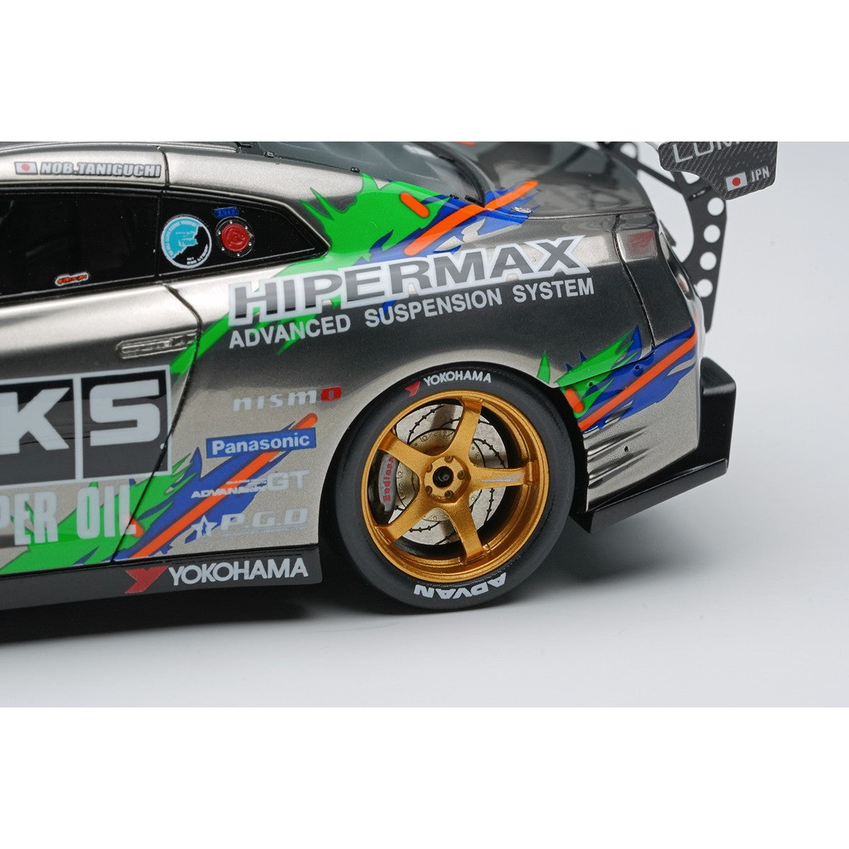 【予約安心出荷】[MDL] 1/43 HKS レーシングパフォーマー GT1000+ 2025 ブラッククローム / HKSリバリー 完成品 ミニカー(EM823) EIDOLON(アイドロン)(2026年7月)