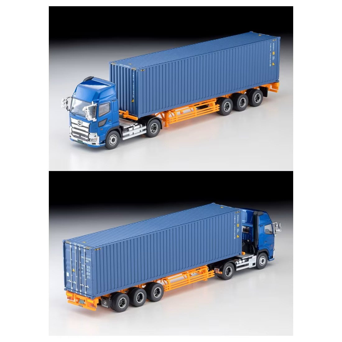 【予約安心出荷】[MDL] トミカリミテッドヴィンテージNEO LV-N292e 日野プロフィア 40ft海上コンテナトレーラ (東邦車輛TC36H1C34)(青) 完成品 ミニカー(339441) TOMYTEC(トミーテック)(2026年9月)