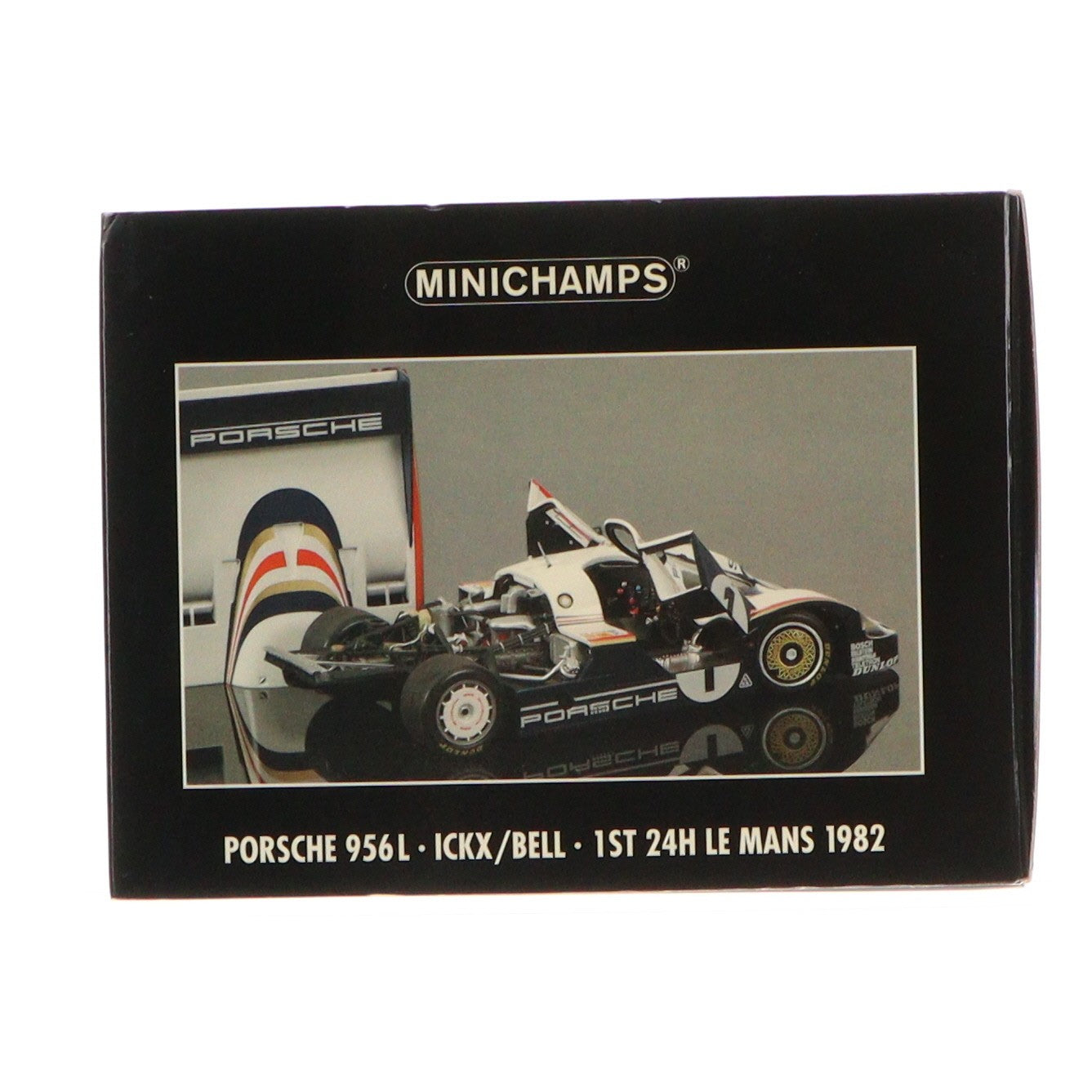 【中古即納】[MDL] 1/18 Porsche(ポルシェ) 956L 24h Le Mans 1982 Winners Shell #1(ホワイト×ネイビー) 完成品 ミニカー(180826901) MINICHAMPS(ミニチャンプス)(20070131)