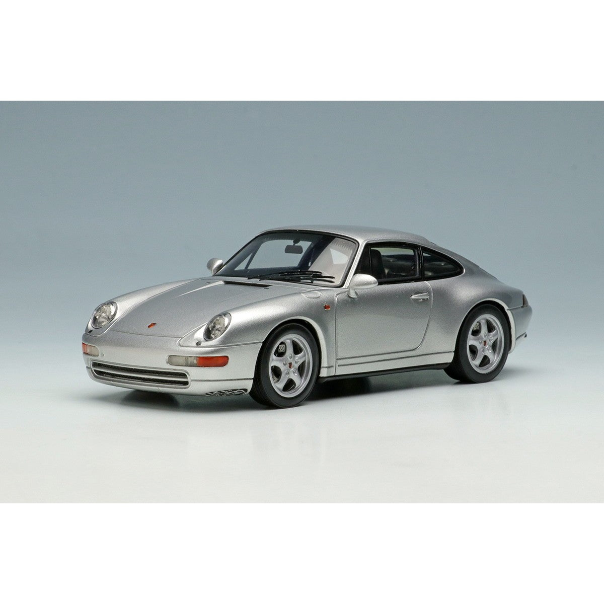 【予約安心出荷】[MDL] (再販) 1/43 Porsche(ポルシェ) 911(993) Carrera(カレラ) 1994 シルバー 完成品 ミニカー(VM150A) VISION(ヴィジョン)(2026年8月)