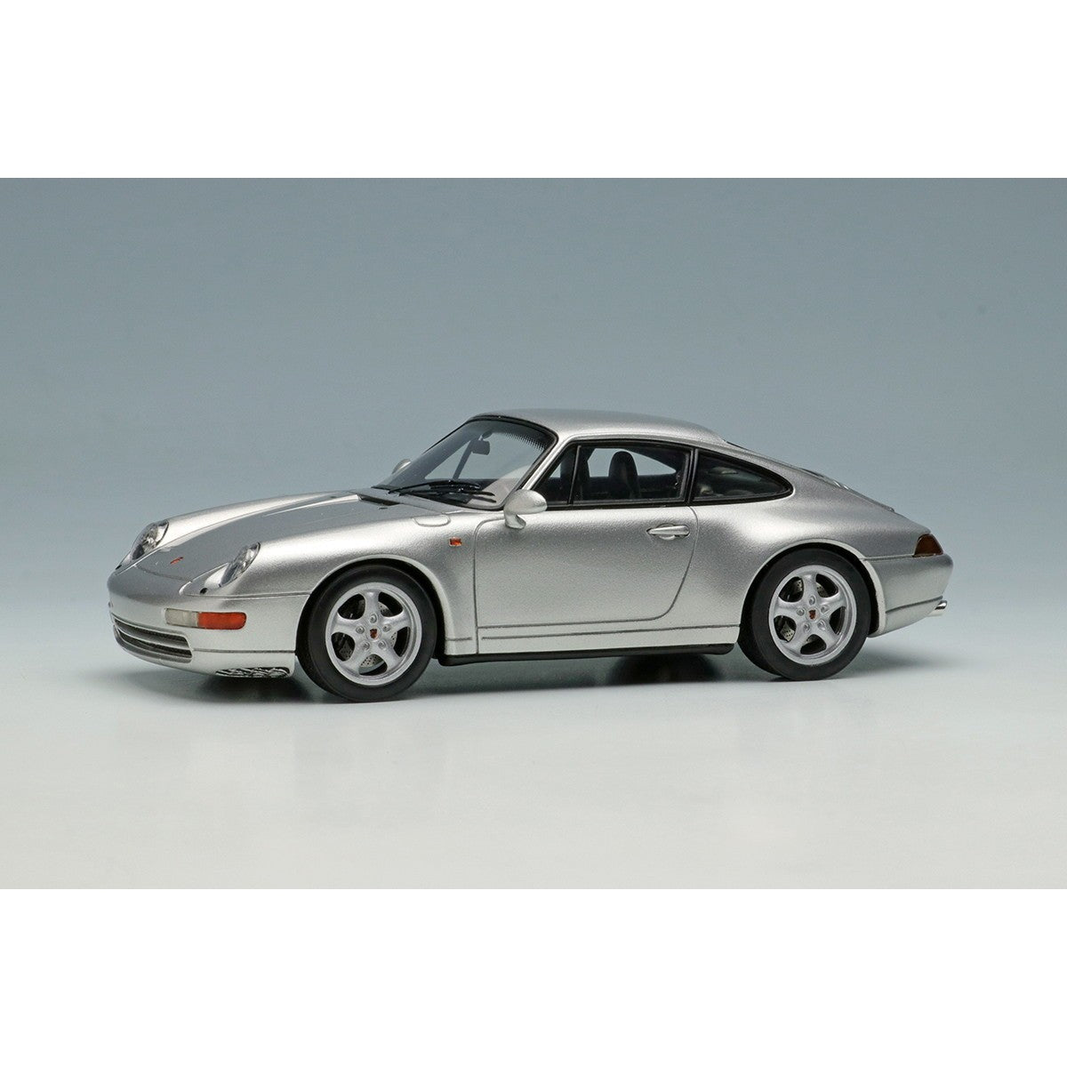 【予約安心出荷】[MDL] (再販) 1/43 Porsche(ポルシェ) 911(993) Carrera(カレラ) 1994 シルバー 完成品 ミニカー(VM150A) VISION(ヴィジョン)(2026年8月)