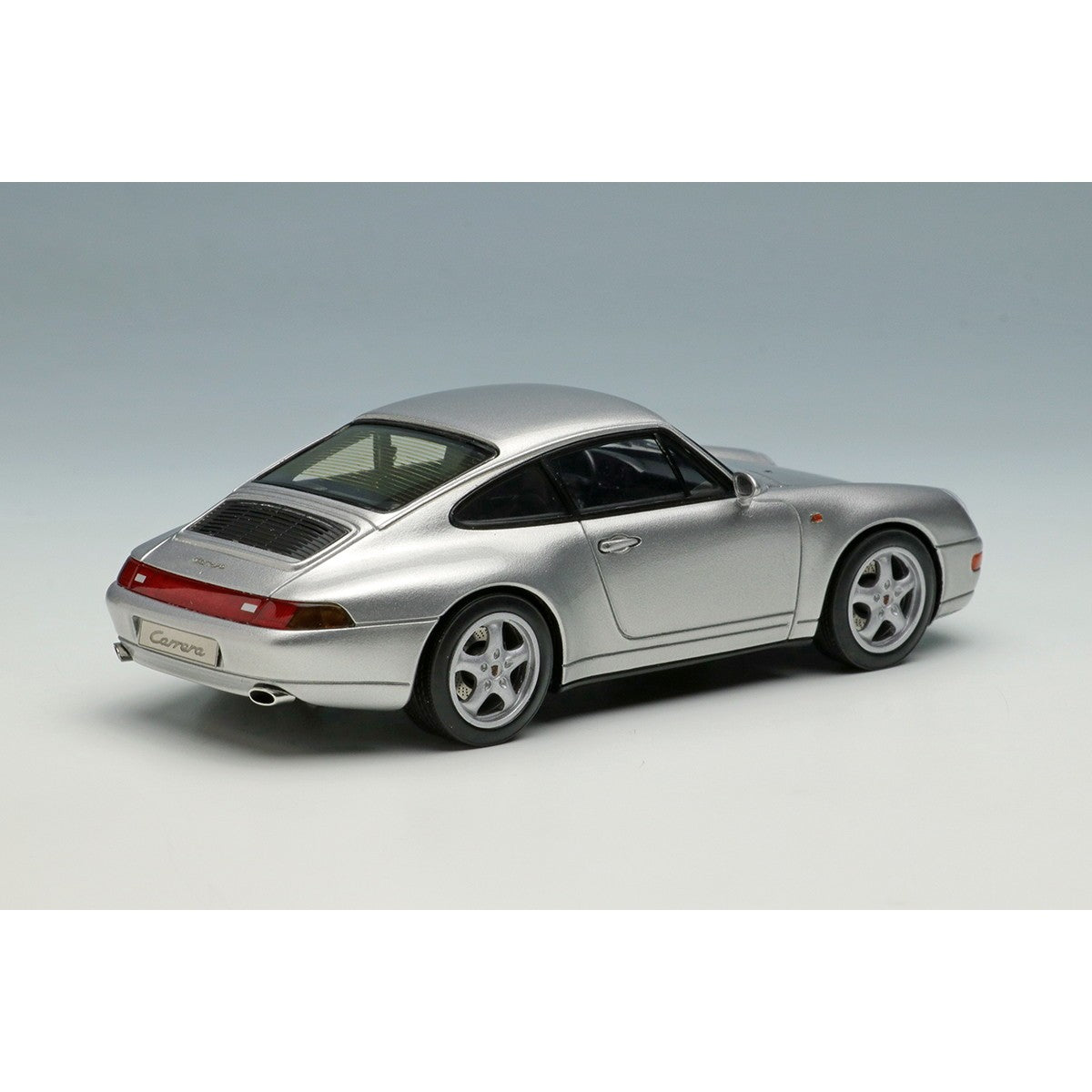 【予約安心出荷】[MDL] (再販) 1/43 Porsche(ポルシェ) 911(993) Carrera(カレラ) 1994 シルバー 完成品 ミニカー(VM150A) VISION(ヴィジョン)(2026年8月)
