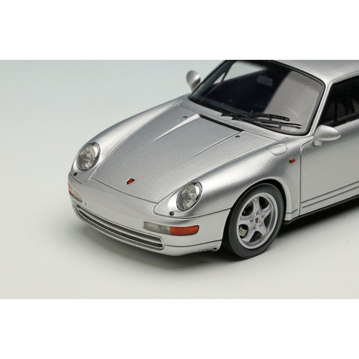 【予約安心出荷】[MDL] (再販) 1/43 Porsche(ポルシェ) 911(993) Carrera(カレラ) 1994 シルバー 完成品 ミニカー(VM150A) VISION(ヴィジョン)(2026年8月)