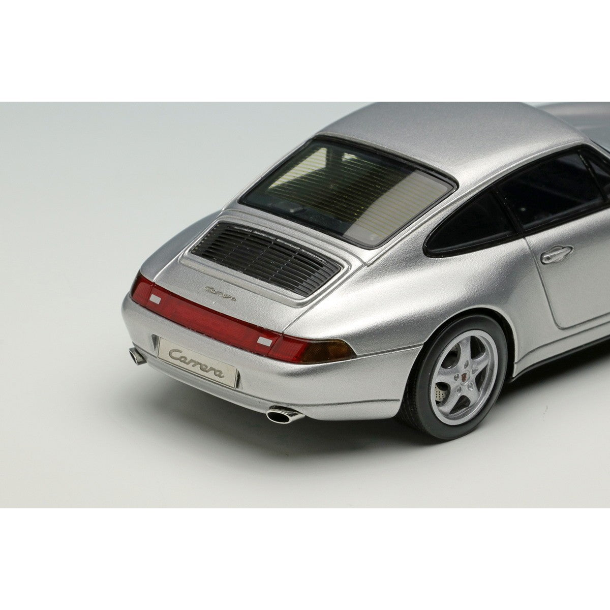 【予約安心出荷】[MDL] (再販) 1/43 Porsche(ポルシェ) 911(993) Carrera(カレラ) 1994 シルバー 完成品 ミニカー(VM150A) VISION(ヴィジョン)(2026年8月)