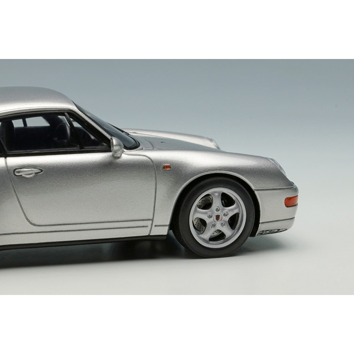 【予約安心出荷】[MDL] (再販) 1/43 Porsche(ポルシェ) 911(993) Carrera(カレラ) 1994 シルバー 完成品 ミニカー(VM150A) VISION(ヴィジョン)(2026年8月)