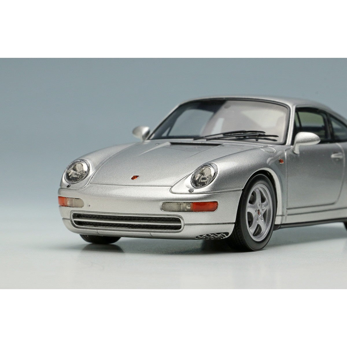 【予約安心出荷】[MDL] (再販) 1/43 Porsche(ポルシェ) 911(993) Carrera(カレラ) 1994 シルバー 完成品 ミニカー(VM150A) VISION(ヴィジョン)(2026年8月)
