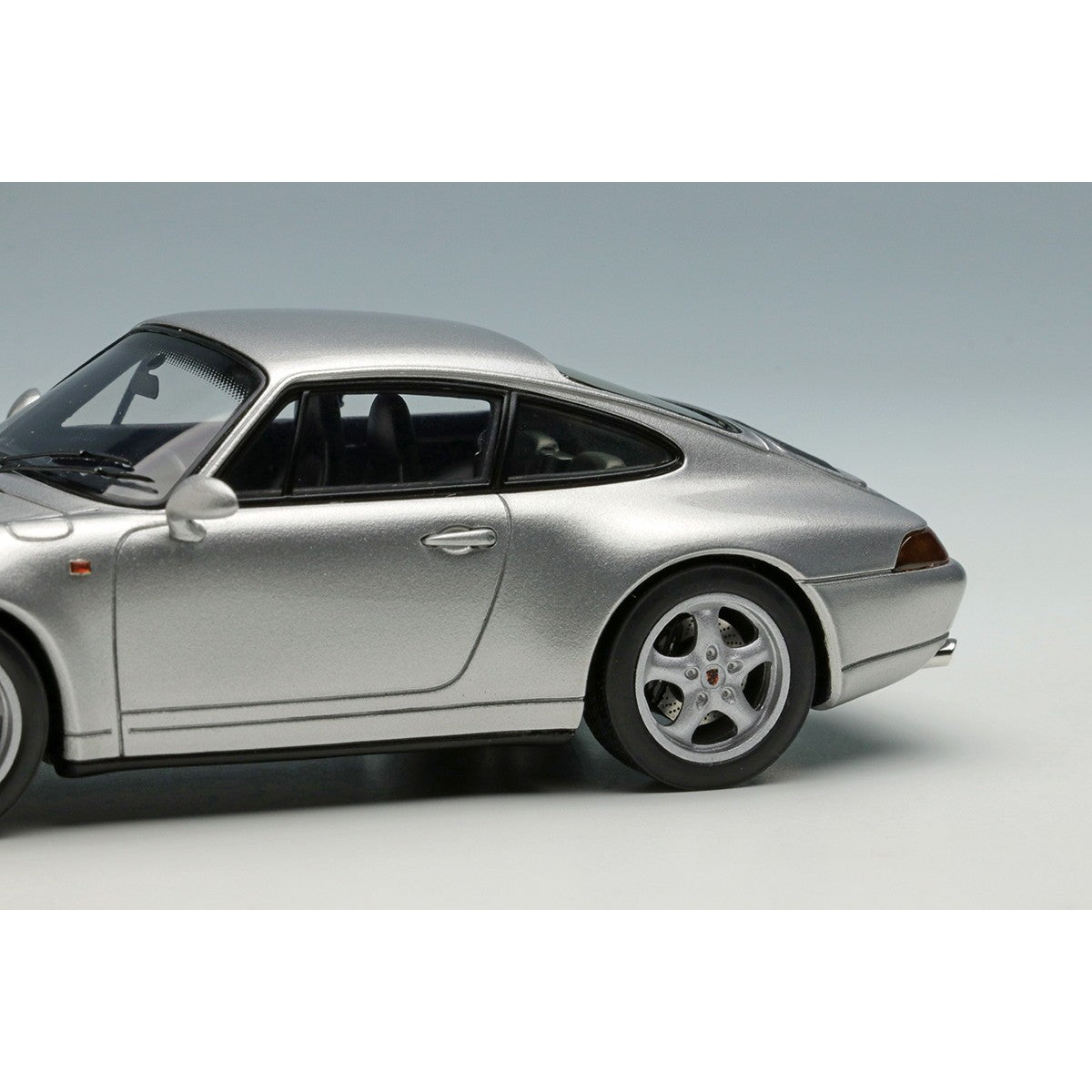 【予約安心出荷】[MDL] (再販) 1/43 Porsche(ポルシェ) 911(993) Carrera(カレラ) 1994 シルバー 完成品 ミニカー(VM150A) VISION(ヴィジョン)(2026年8月)