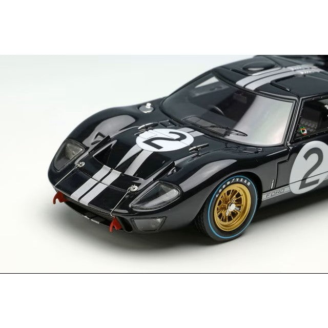 【予約安心出荷】[MDL] (再販) 1/43 GT40 Mk.II Le Mans 24h 1966 『シェルビーアメリカン』ウィナー No.2 ミニカー(EM301A) EIDOLON(アイドロン)(2026年8月)