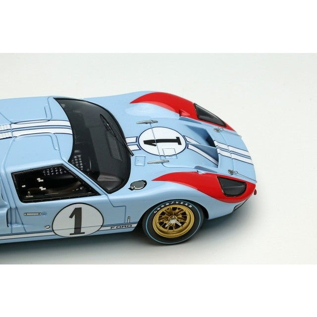 【予約安心出荷】[MDL] (再販) 1/43 GT40 Mk.II 『Shelby American』 Le Mans 24h 1966 『シェルビーアメリカン』 2位 No.1 完成品 ミニカー(EM301B) EIDOLON(アイドロン)(2026年8月)