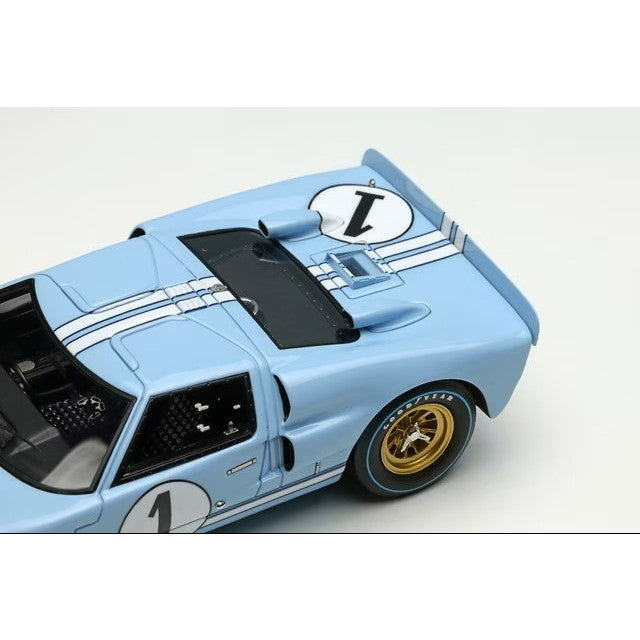 【予約安心出荷】[MDL] (再販) 1/43 GT40 Mk.II 『Shelby American』 Le Mans 24h 1966 『シェルビーアメリカン』 2位 No.1 完成品 ミニカー(EM301B) EIDOLON(アイドロン)(2026年8月)