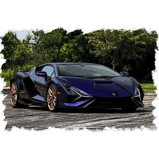 【予約安心出荷】[MDL] EIDOLON COLLECTION(アイドロンコレクション) 1/43 Lamborghini Sian FKP 37 2019 ヴィオラアレゼリア 完成品 ミニカー(EM533G) EIDOLON(アイドロン)(2026年8月)