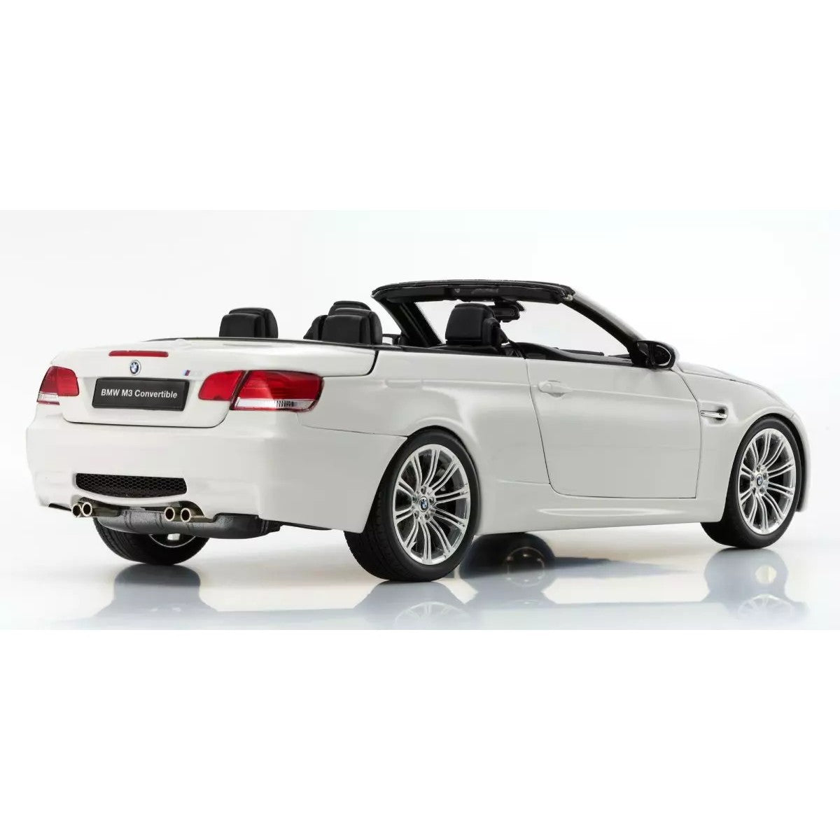 【予約安心出荷】[MDL] 1/18 BMW M3(E93M) コンバーチブル(アルピンホワイト) 完成品 ミニカー(KS08738AW) 京商(2026年10月)