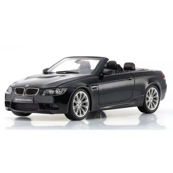 【予約安心出荷】[MDL] 1/18 BMW M3(E93M) コンバーチブル(ブラック) 完成品 ミニカー(KS08738BK) 京商(2026年10月)