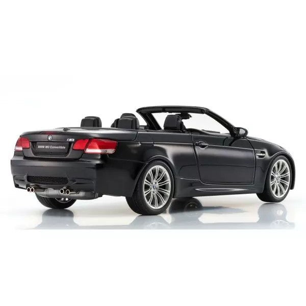 【予約安心出荷】[MDL] 1/18 BMW M3(E93M) コンバーチブル(ブラック) 完成品 ミニカー(KS08738BK) 京商(2026年10月)