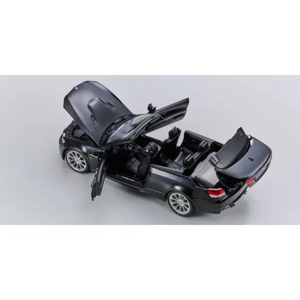 【予約安心出荷】[MDL] 1/18 BMW M3(E93M) コンバーチブル(ブラック) 完成品 ミニカー(KS08738BK) 京商(2026年10月)