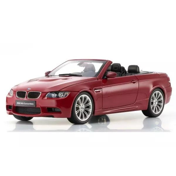 【予約安心出荷】[MDL] 1/18 BMW M3(E93M) コンバーチブル(メルボルンレッド) 完成品 ミニカー(KS08738MR) 京商(2026年10月)