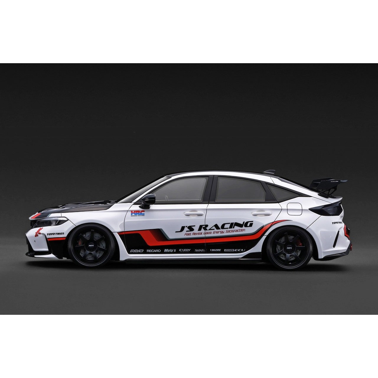 【予約安心出荷】[MDL] 1/18 Honda Civic(ホンダ シビック) Type-R J'S Racing(FL5) White Demo Car1 完成品 ミニカー(IG3933) ignition model(イグニッションモデル)(2026年12月)
