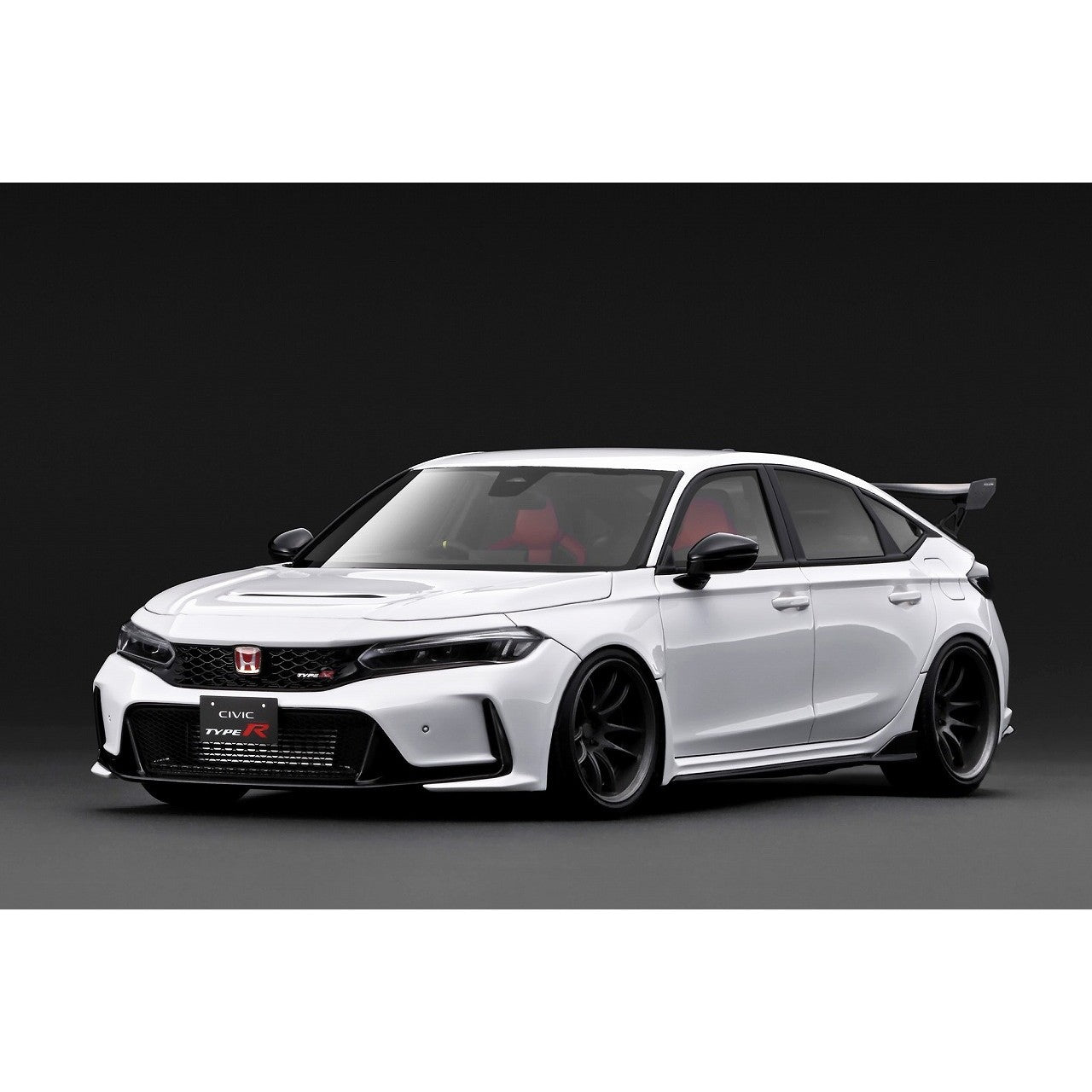 【予約安心出荷】[MDL] 1/18 Honda Civic(ホンダ シビック) Type-R J'S Racing(FL5) White 完成品 ミニカー(IG3935) ignition model(イグニッションモデル)(2026年12月)