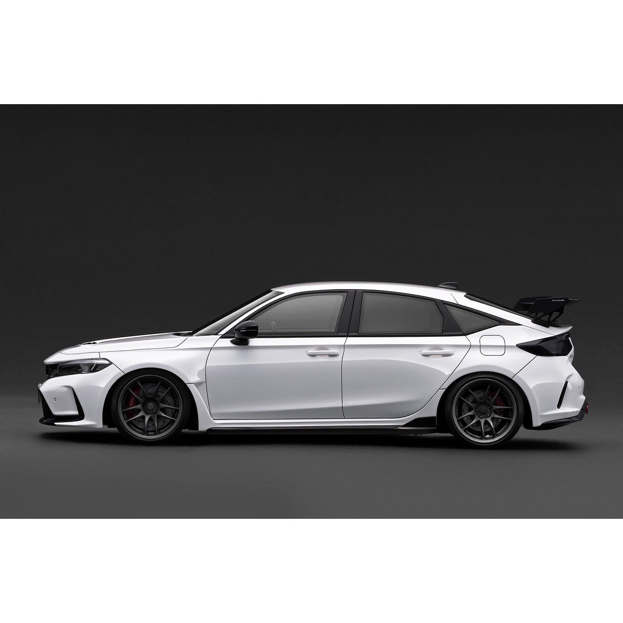 【予約安心出荷】[MDL] 1/18 Honda Civic(ホンダ シビック) Type-R J'S Racing(FL5) White 完成品 ミニカー(IG3935) ignition model(イグニッションモデル)(2026年12月)